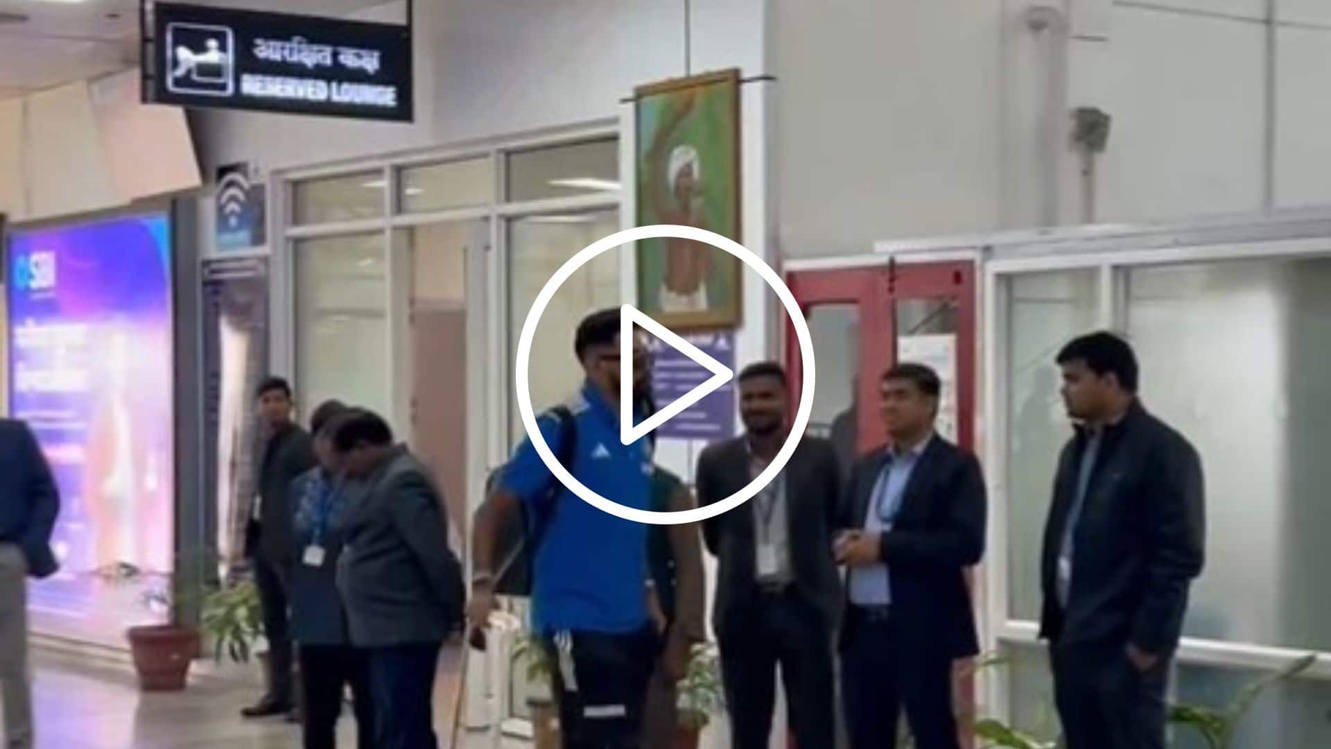[Watch] Jasprit Bumrah Not Seen With Indian Team At Ranchi Airport Ahead Of 4th Test